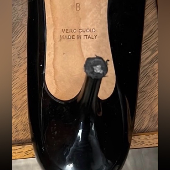 Kate Spade Vero Cuoio Black Pointed Toe Women's Heels with Bow Size 8 - Picture 7 of 7